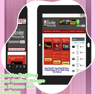 Online casino phone bill